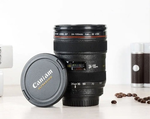 Lens camera mug cup - camera, mug/