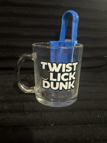 Oreo glass cup mug - cup, with