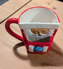 Santa Mug with Cookie Holder