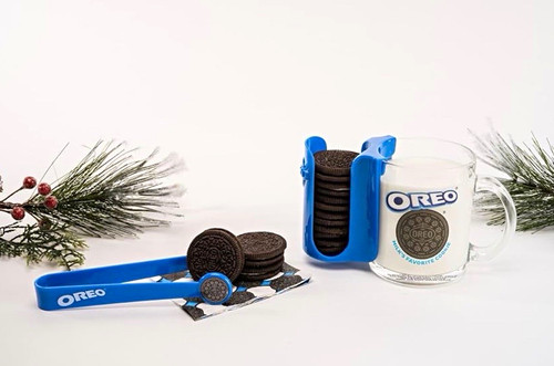 Oreo clear glass mug - glass,