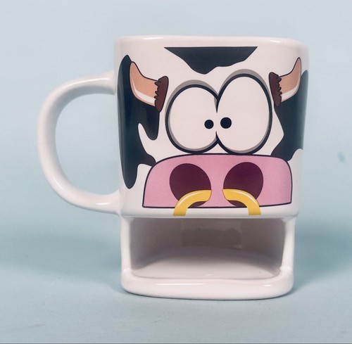Cow cookie pocket - cookie, ceramic