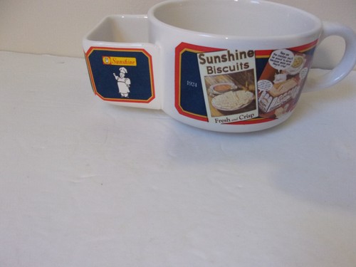 Vintage sunshine soup bowl - bowl, /