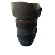 Camera Lens Mug with Cookie