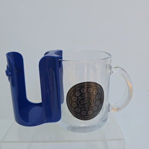 Glass oreo mug with - glass, removeable