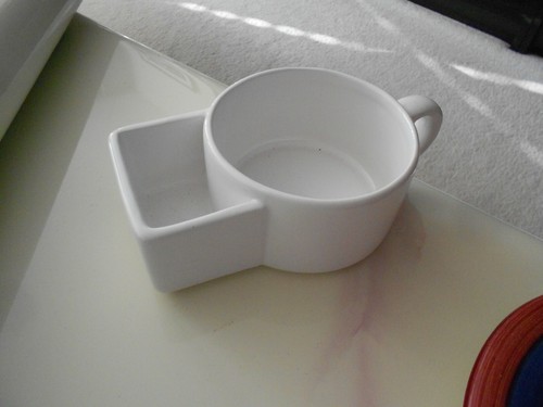 Tea mug with caddy bag - tea, caddy/bag/cookie
